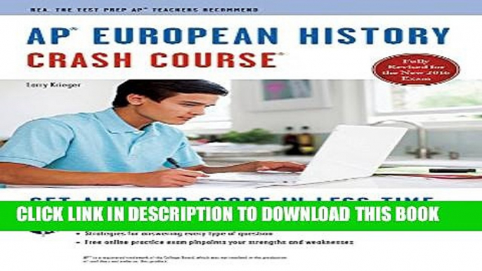 New Book APÂ® European History Crash Course Book + Online (Advanced Placement (AP) Crash Course)