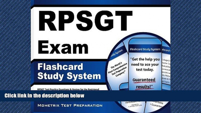 Popular Book RPSGT Exam Flashcard Study System: RPSGT Test Practice Questions   Review for the