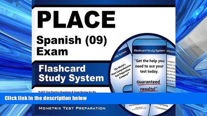 Choose Book PLACE Spanish (09) Exam Flashcard Study System: PLACE Test Practice Questions   Exam