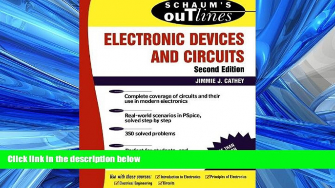 Popular Book Schaum s Outline of Electronic Devices and Circuits, Second Edition