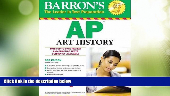 Big Deals  Barron s AP Art History, 3rd Edition  Best Seller Books Most Wanted