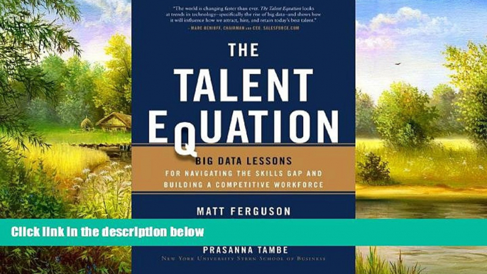 READ book  The Talent Equation: Big Data Lessons for Navigating the Skills Gap and Building a