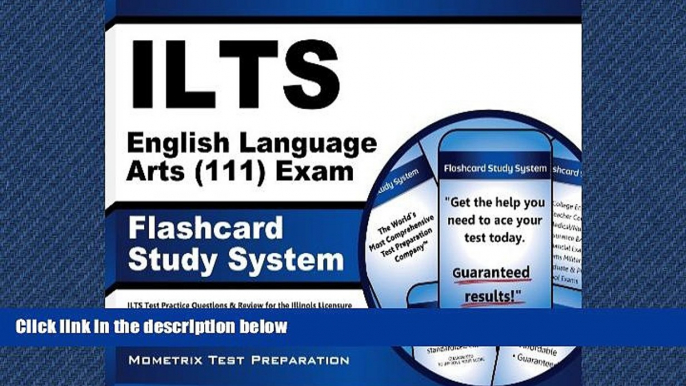 Online eBook ILTS English Language Arts (111) Exam Flashcard Study System: ILTS Test Practice