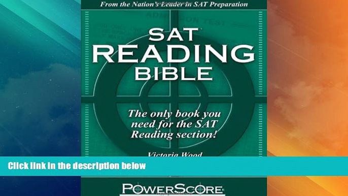 Must Have PDF  SAT Reading Bible : PowerScore Test Preparation  Free Full Read Best Seller