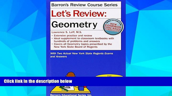 Big Deals  Let s Review Geometry (Barron s Review Course)  Best Seller Books Most Wanted