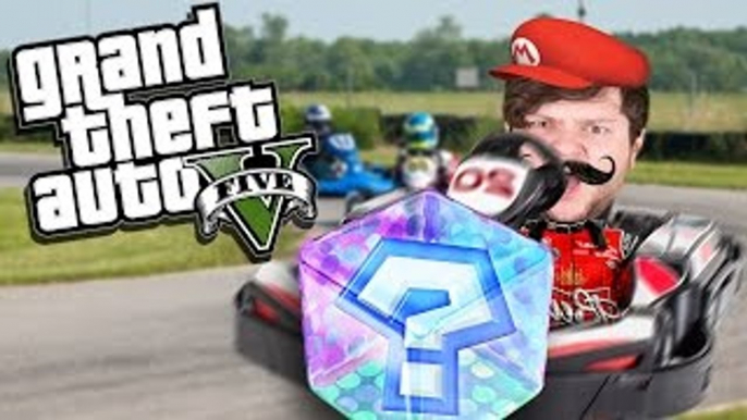 GTA 5 PC Online Funny Moments - MARIO KART IN GTA?! (Custom Games)