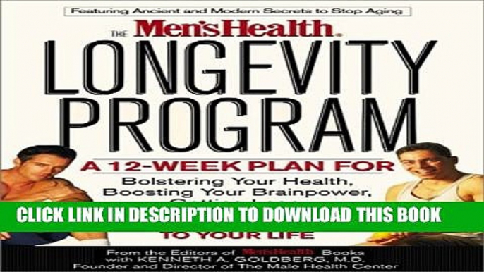 [PDF] MENS HEALTH LONGEVITY PROGRAM P Full Online