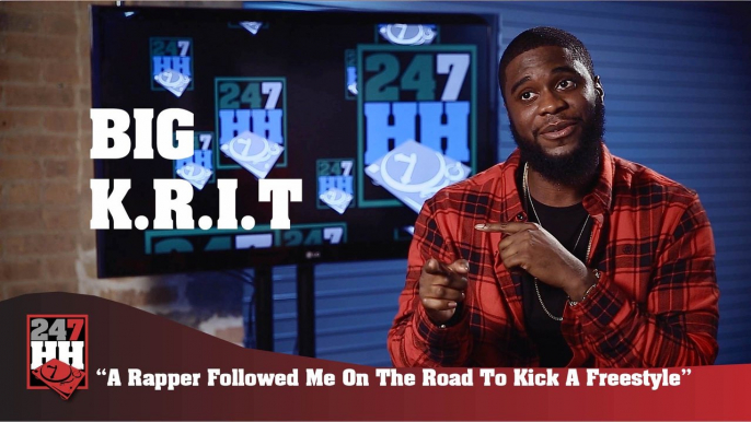 Big K.R.I.T. - Rapper Followed Me On The Road To Kick A Freestyle (247HH Wild Tour Stories) (247HH Wild Tour Stories)