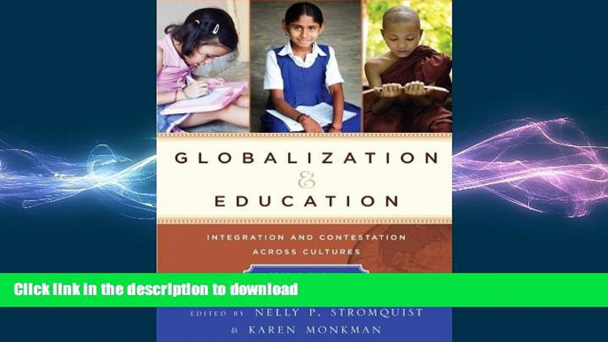 READ  Globalization and Education: Integration and Contestation across Cultures  BOOK ONLINE