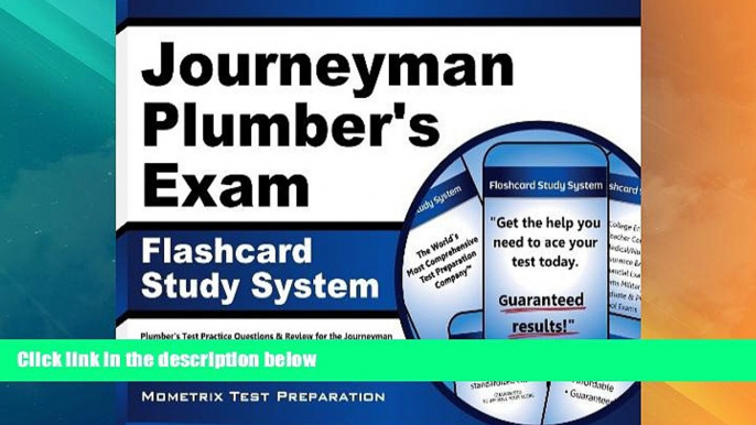 Big Deals  Journeyman Plumber s Exam Flashcard Study System: Plumber s Test Practice Questions