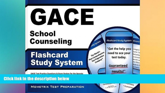 Big Deals  GACE School Counseling Flashcard Study System: GACE Test Practice Questions   Exam