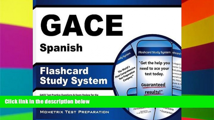 Big Deals  GACE Spanish Flashcard Study System: GACE Test Practice Questions   Exam Review for the