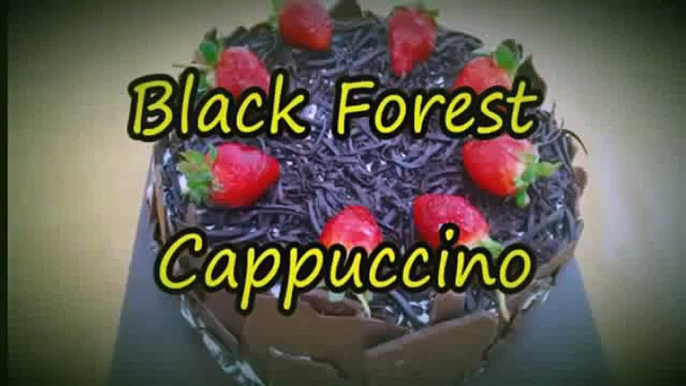 Resep Membuat Kue Ulang Tahun Black Forest Cappuccino Enak   YouTube