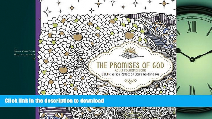 FAVORIT BOOK The Promises of God - Adult Coloring Book: Color as You Reflect on God s Words to You