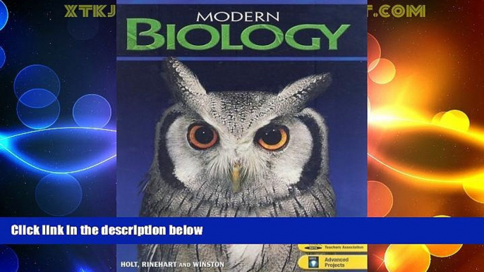 Big Deals  Modern Biology: Teacher s Edition 2009  Best Seller Books Most Wanted