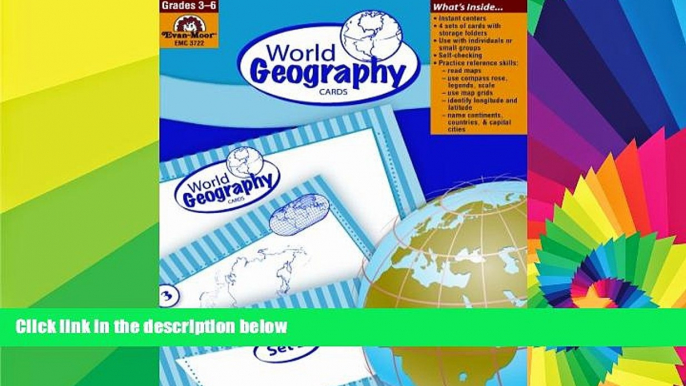 Big Deals  World Geography Cards, Grades 3-6  Free Full Read Most Wanted