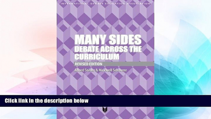 Big Deals  Many Sides: Debate Across the Curriculum  Free Full Read Best Seller