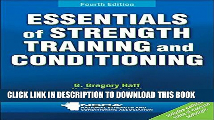 [PDF] Essentials of Strength Training and Conditioning 4th Edition With Web Resource Popular