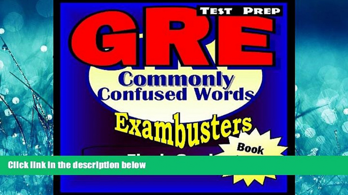 READ book  GRE Test Prep Commonly Confused Words Review--Exambusters Flash Cards--Workbook 4 of