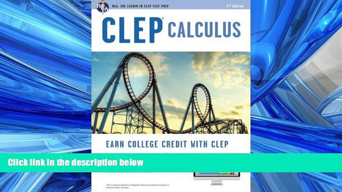 FREE PDF  CLEPÂ® Calculus Book + Online (CLEP Test Preparation)  FREE BOOOK ONLINE