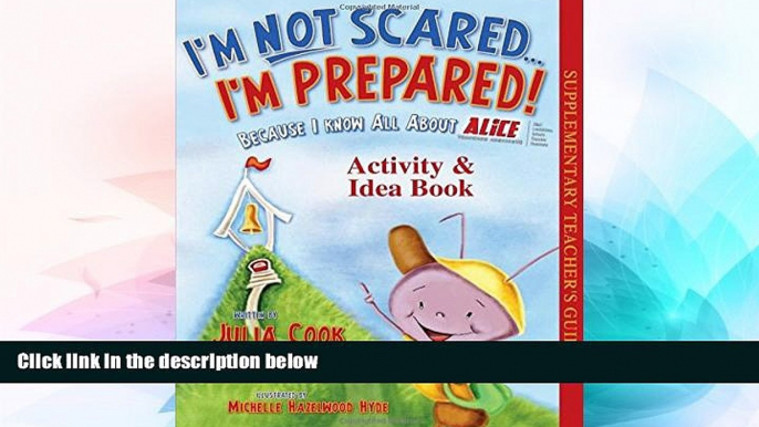 Big Deals  I m Not Scared... I m Prepared Activity   Idea Book  Free Full Read Best Seller