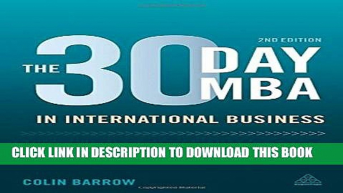 [PDF] The 30 Day MBA in International Business: Your Fast Track Guide to Business Success Popular