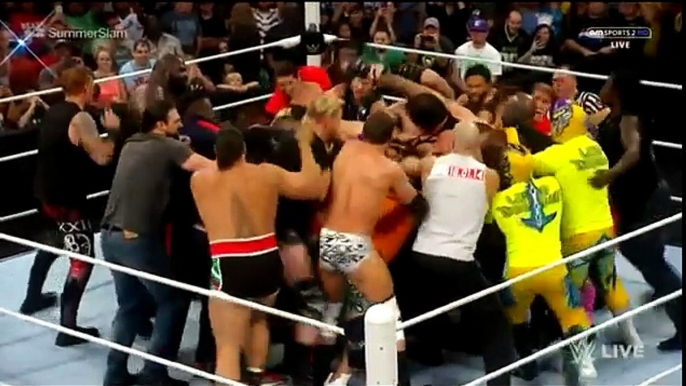 BIGGEST FIGHT OF THE HISTORY- WWE RAW 24 JUNE 2015 BROCK LESNAR VS UNDERTAKE