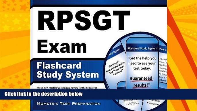 Big Deals  RPSGT Exam Flashcard Study System: RPSGT Test Practice Questions   Review for the