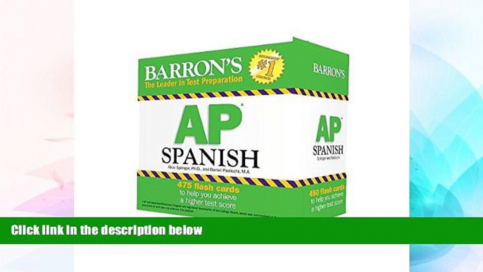 Big Deals  Barron s AP Spanish Flash Cards, 2nd Edition  Free Full Read Best Seller