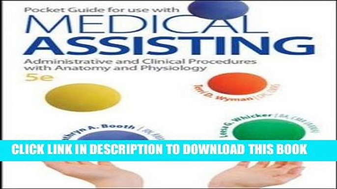 New Book Pocket Guide for Medical Assisting: Administrative and Clinical Procedures