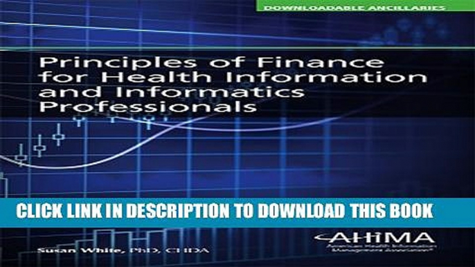 Collection Book Principles of Finance for Health Information and Informatics Professionals