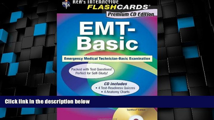 Big Deals  EMT-Basic - Interactive Flashcards Book for EMT (REA), Premium Edition incl. CD-ROM