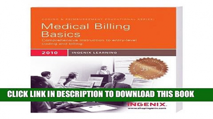 New Book Medical Billing Basics 2010 (Ingenix Learning) (Ingenix Product)