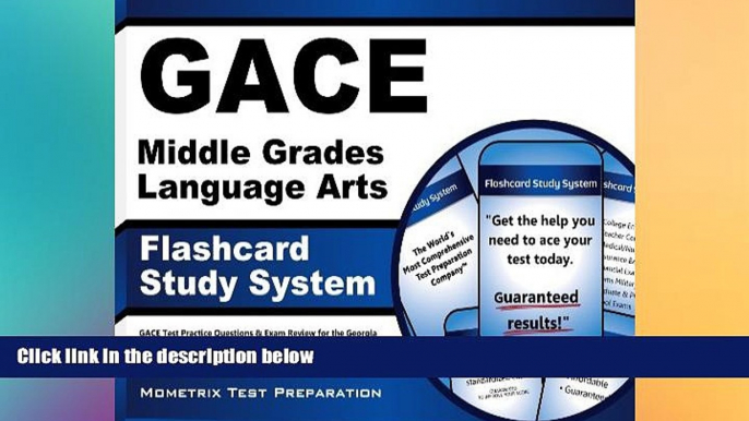 Big Deals  GACE Middle Grades Language Arts Flashcard Study System: GACE Test Practice Questions