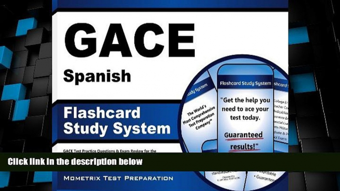 Big Deals  GACE Spanish Flashcard Study System: GACE Test Practice Questions   Exam Review for the