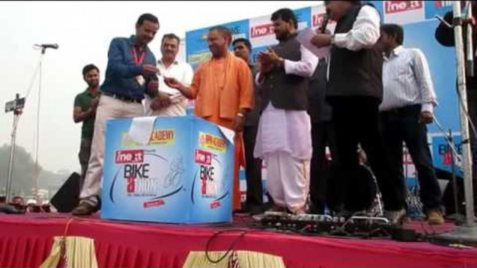 inext Bikeathon 2015 rocks Gorakhpur