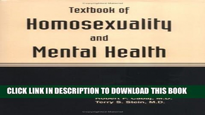 [PDF] Textbook of Homosexuality and Mental Health Full Online