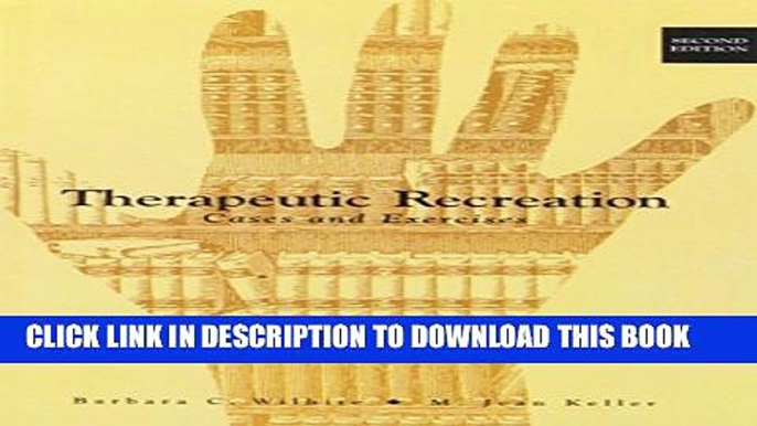 Collection Book Therapeutic Recreation: Cases   Exercises