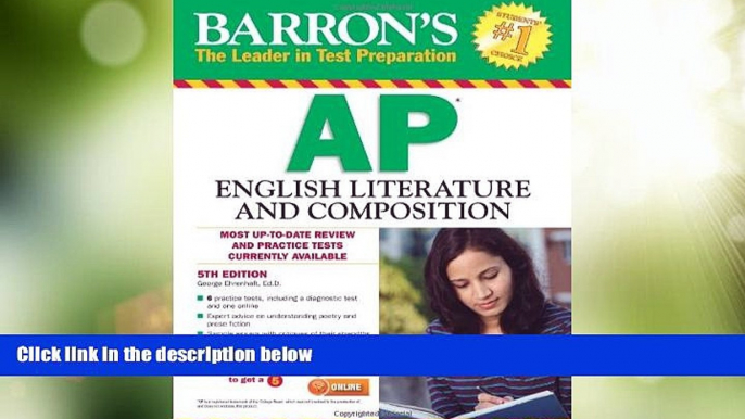 Big Deals  Barron s AP English Literature and Composition, 5th Edition (Barron s Ap English