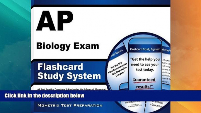 Big Deals  AP Biology Exam Flashcard Study System: AP Test Practice Questions   Review for the