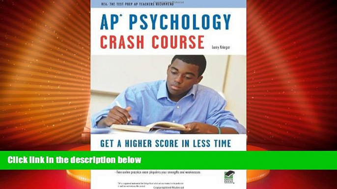 Big Deals  APÂ® Psychology Crash Course Book + Online (Advanced Placement (AP) Crash Course)  Best