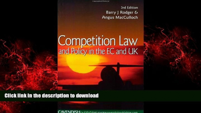 FAVORIT BOOK Competition Law and Policy in the EU and UK FREE BOOK ONLINE