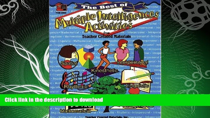 GET PDF  The Best of Multiple Intelligences Activities  PDF ONLINE