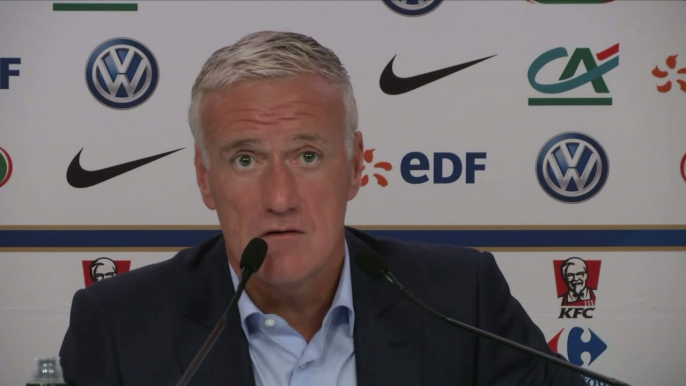 Foot - CM 2018 (Q) - Bleus : Deschamps commente l'absence de Giroud