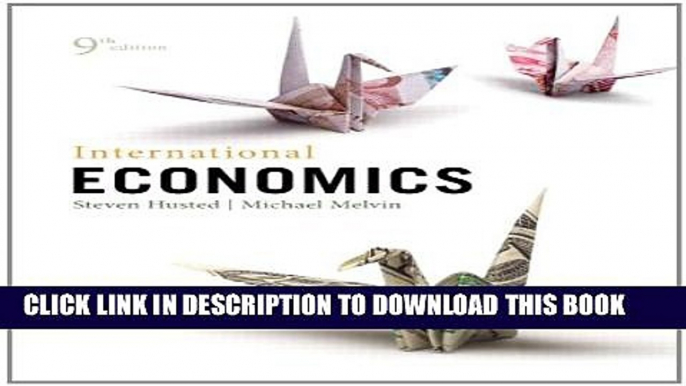 [PDF] International Economics (9th Edition) (The Pearson Series in Economics) Popular Online