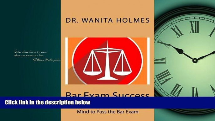 Popular Book Bar Exam Success: Use the Power of Your Subconscious Mind to Pass the Bar Exam