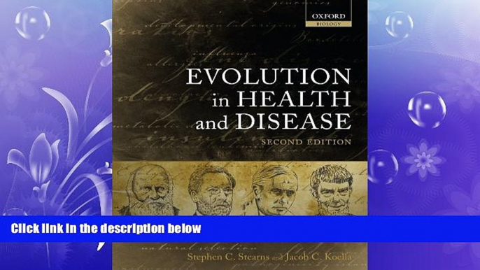 FULL ONLINE  Evolution in Health and Disease