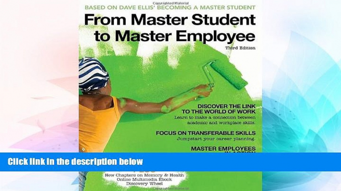 Big Deals  From Master Student to Master Employee (Textbook-specific CSFI)  Free Full Read Most