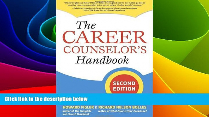 Big Deals  The Career Counselor s Handbook  Free Full Read Most Wanted