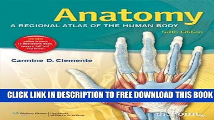 New Book Anatomy: A Regional Atlas of the Human Body (ANATOMY, REGIONAL ATLAS OF THE HUMAN BODY